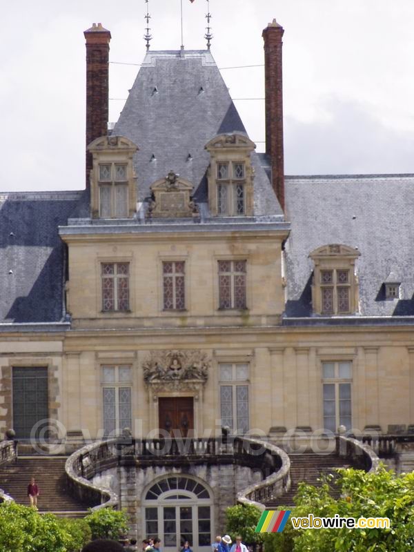 The castle in Fontainebleau