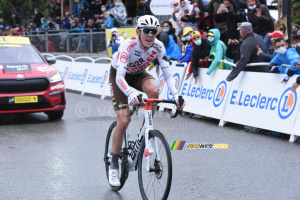 Ben O'Connor (AG2R Citroën Team) remporte l'étape à Tignes (566x)
