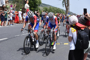 Stefan Küng, Bruno Armirail & David Gaudu (Groupama-FDJ) (175x)