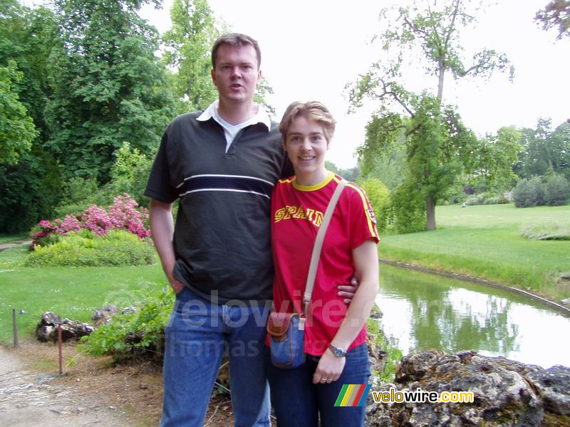 Jorg & Meggie in Fontainebleau