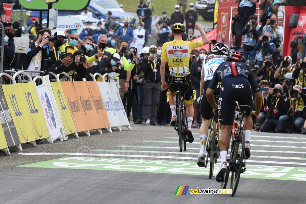 Tadej Pogacar (UAE Team Emirates), vainqueur à Luz Ardiden (2)