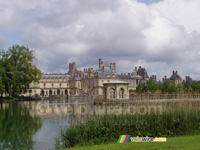 The castle in Fontainebleau