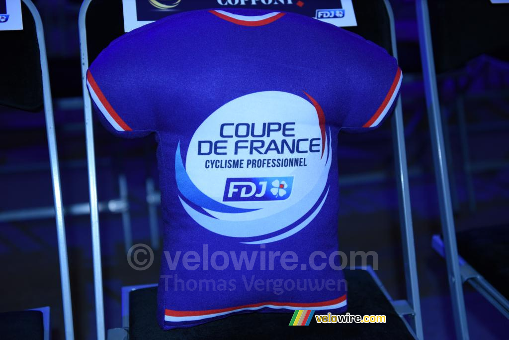 The Coupe de France FDJ jersey