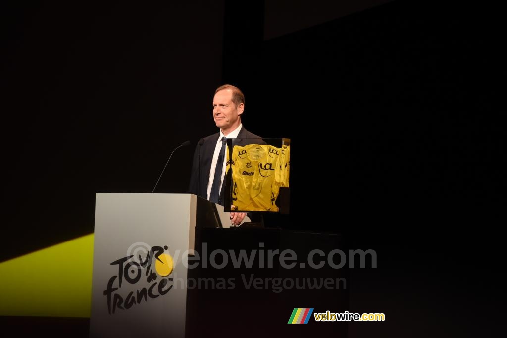 De nieuwe trofee van de Tour de France