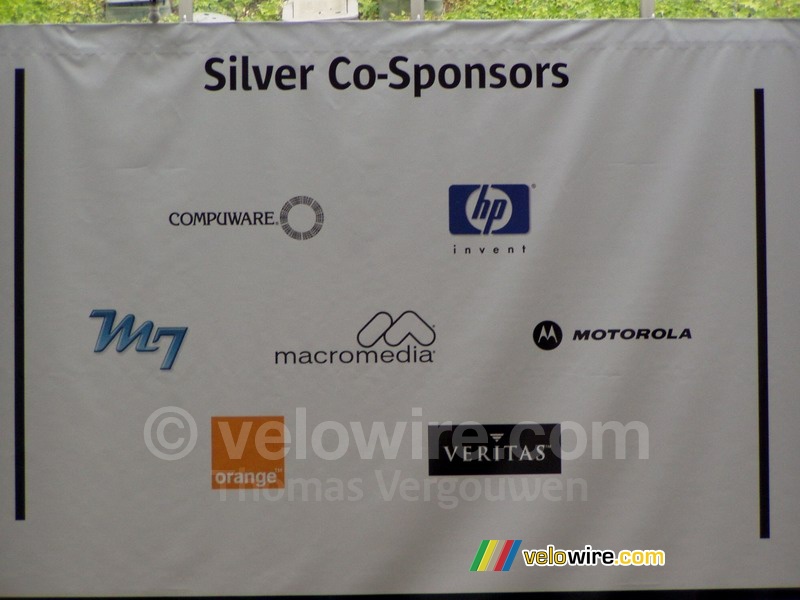 De Silver Sponsors @ JavaOne 2004 (inclusief Orange)