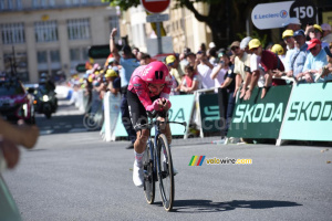 Ben Healy (EF Education First-EasyPost) lors du contre-la-montre Caen > Caen (29x)