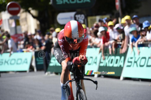 Carlos Rodriguez (INEOS Grenadiers) during the Caen > Caen time trial (14x)