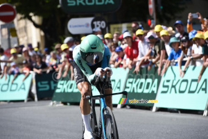 Félix Gall (Decathlon AG2R La Mondiale Team) during the Caen > Caen time trial (46x)