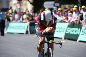 Jenno Berckmoes (Lotto) during the Caen > Caen time trial (51x)