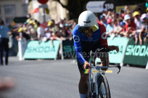 Guillaume Martin-Guyonnet (Groupama-FDJ) during the Caen > Caen time trial (35x)