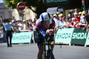 Joseph Blackmore (Israel Premier Tech) during the Caen > Caen time trial (69x)