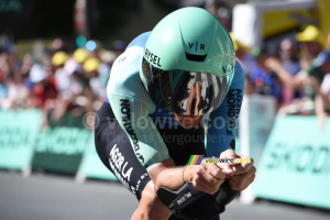 Aurélien Paret Peintre (Decathlon AG2R La Mondiale Team) during the Caen > Caen time trial (49x)