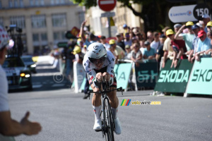 Joao Almeida (UAE Team Emirates XRG) lors du contre-la-montre Caen > Caen (34x)
