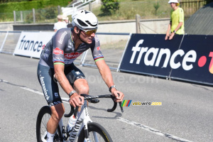 Mathieu van der Poel (Alpecin-Deceuninck), 8th of the stage in Vire Normandie and yellow jersey again (133x)
