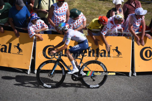 Jordan Jegat (TotalEnergies) arrives in Peyragudes (1x)