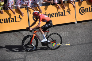 Carlos Rodriguez (INEOS Grenadiers) arrives in Peyragudes (1x)