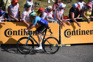 Felix Gall (Decathlon AG2R La Mondiale Team) arrives in Peyragudes (1x)