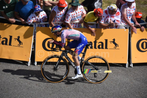 Primoz Roglic (Red Bull-BORA-hansgrohe), 3rd in Peyragudes (6x)