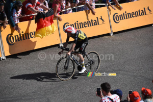 Jonas Vingegaard (Team Visma | Lease a Bike) arrives in Peyragudes (9x)