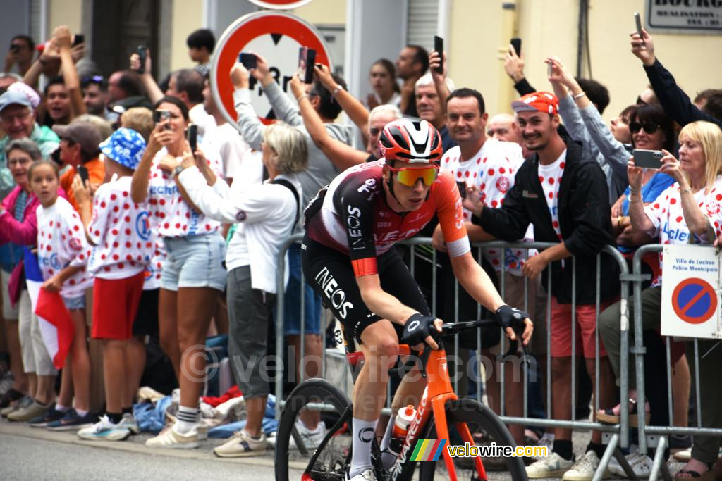 Thymen Arensman (INEOS Grenadiers), winnaar op Superbagneres