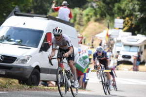 Felix Engelhardt, champion allemand, et Romain Grégoire, champion français (104x)