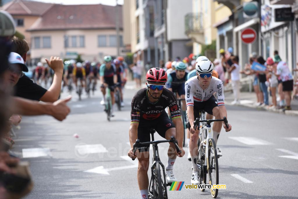 Julian Alaphilippe (Tudor) in La Roche-sur-Foron