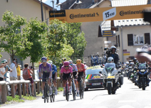 The breakaway with Mauro Schmid, Richard Carapaz, Valentin Paret-Peintre, Tobias Johannessen, Raul Garcia Pierna and Matteo Jorgenson (stage 18) (47x)