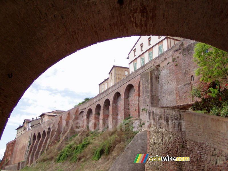 The city walls of Rabastens