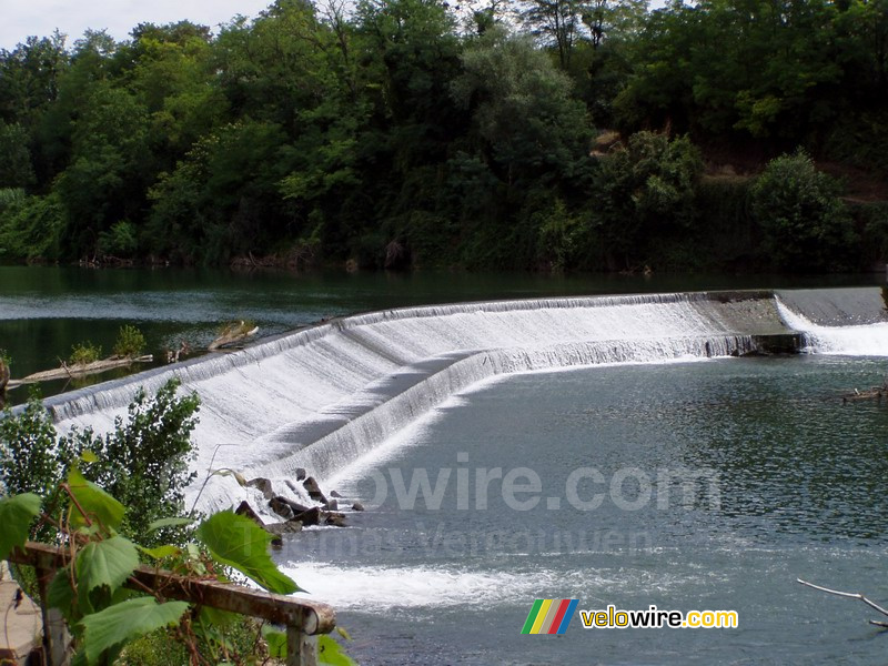 De waterval in Rabastens