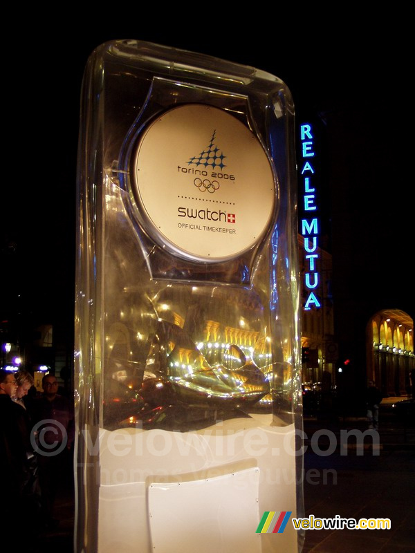 Swatch, official timekeeper voor de Olympische Winterspelen in Turijn in 2006