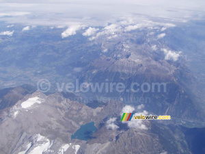 Lake seen from the plane back to Paris (220x)