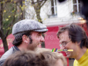 Jean Dujardin (the actor Brice) was also present!! (277x)