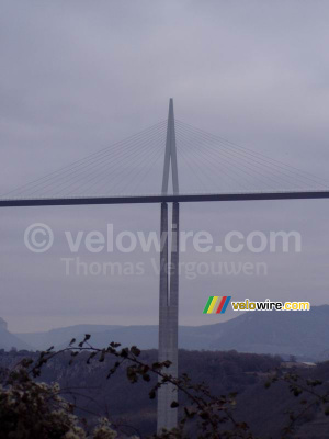 One of the pillars of the viaduct of Millau (358x)