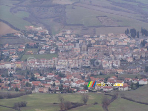 The village Luzençon seen from St. Georges de Luzençon (324x)