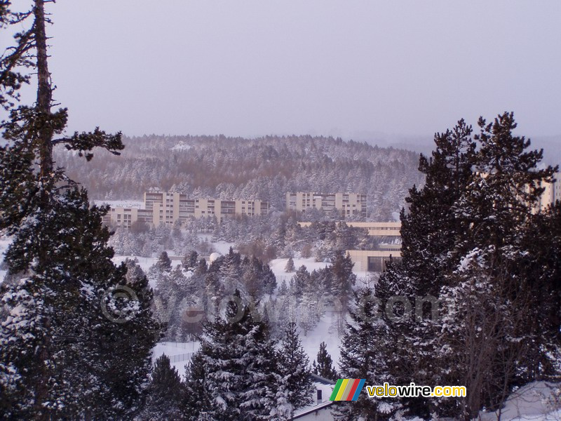 Het hooggelegen deel van Font-Romeu