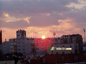 Sunset seen from my bath room (268x)