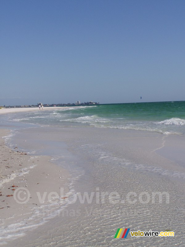 Het strand van Sarasota