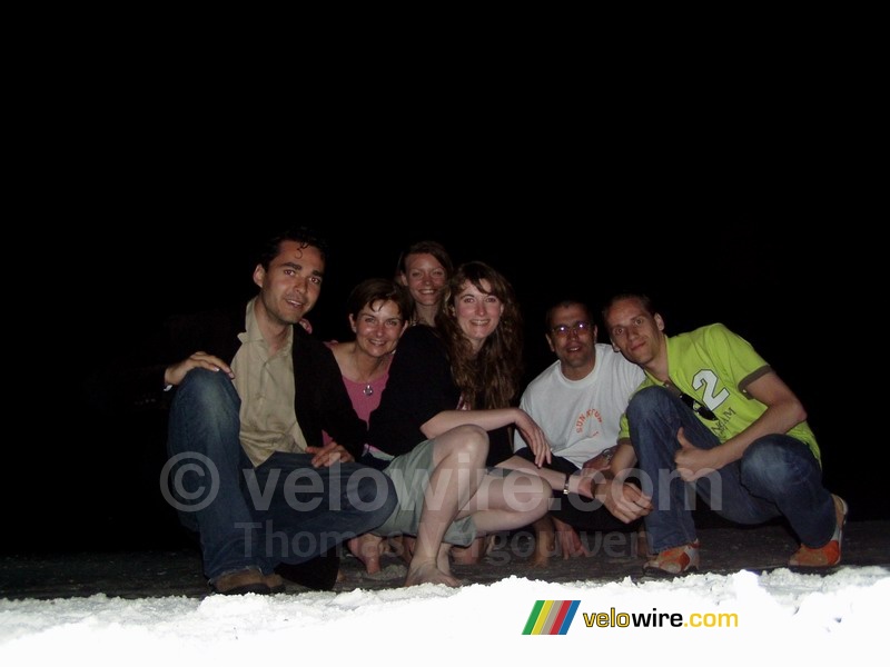 Romain, Ruth, Vicky, Muriel, Martin & Thomas @ Sarasota beach