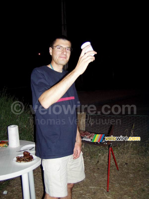 Marco during the barbecue (251x)