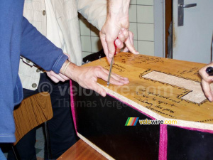 The inside of the coffin to bury the bachelors' live (239x)