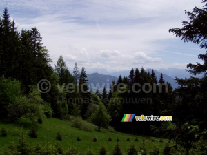 View from the mountains near Bons-en-Chablais (211x)
