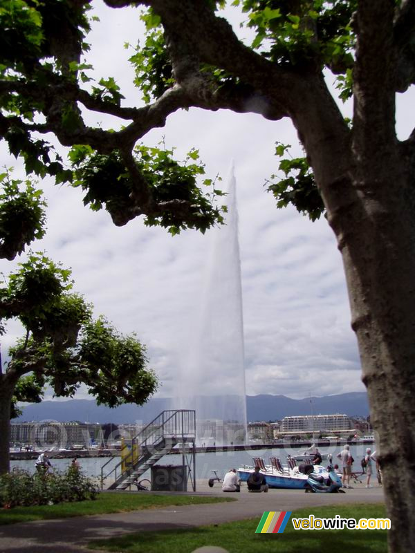 Le jet d'eau de Genève