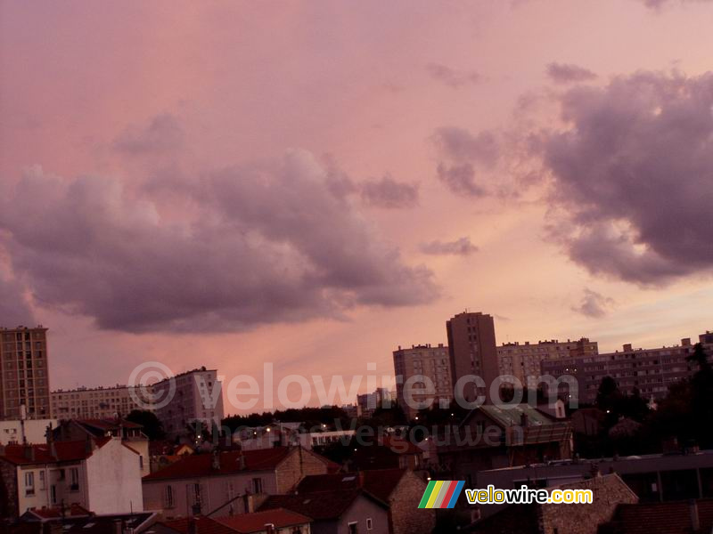 Nice clouds in Malakoff (IV)