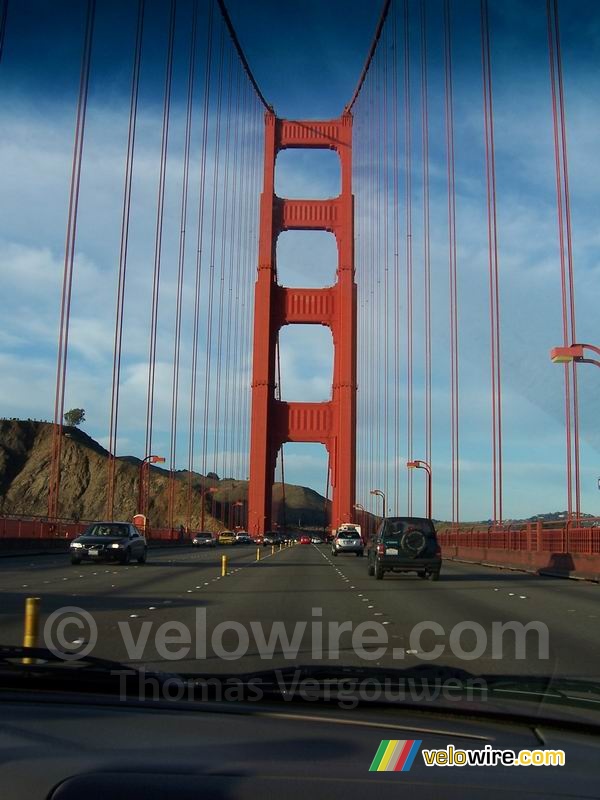 De laatste foto op de Golden Gate Bridge