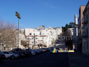 Greenwich Street et la Coit Tower (259x)