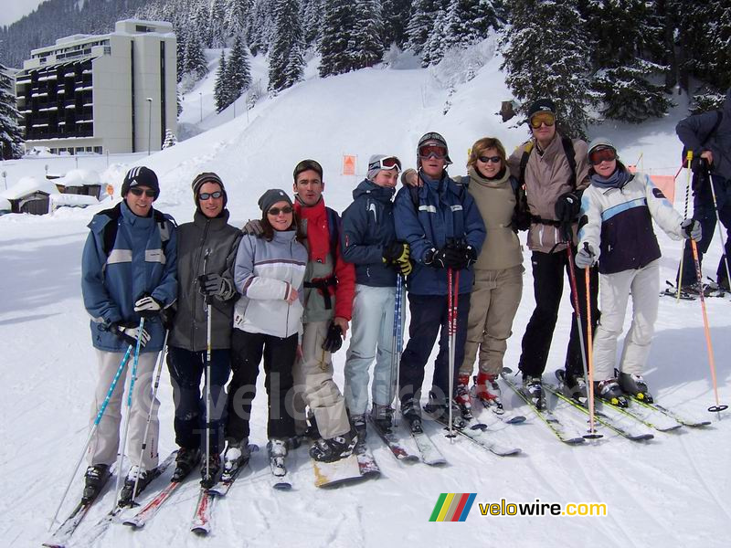 Bernie, Sébastien, Ninie, Fabian, Marie-Laure, Florent, Bocco, Marco & Anne-Cécile