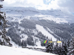 View on a part of the skiing area (193x)