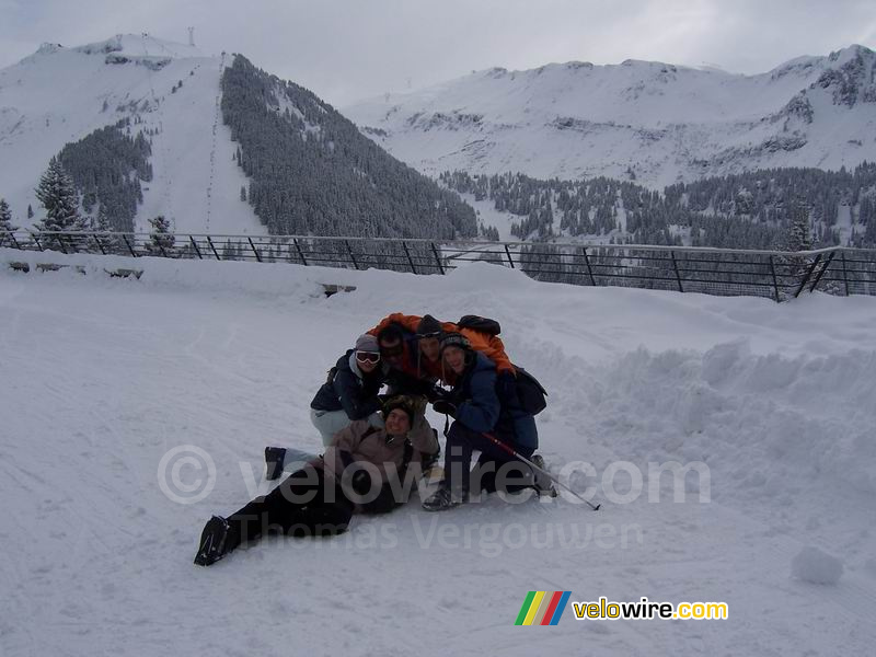 Marie-Laure, Marco, Fabian, Thomas & Florent