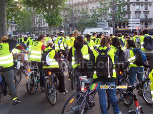 Quelques participants à la randonnée 'Tous à vélo' (273x)