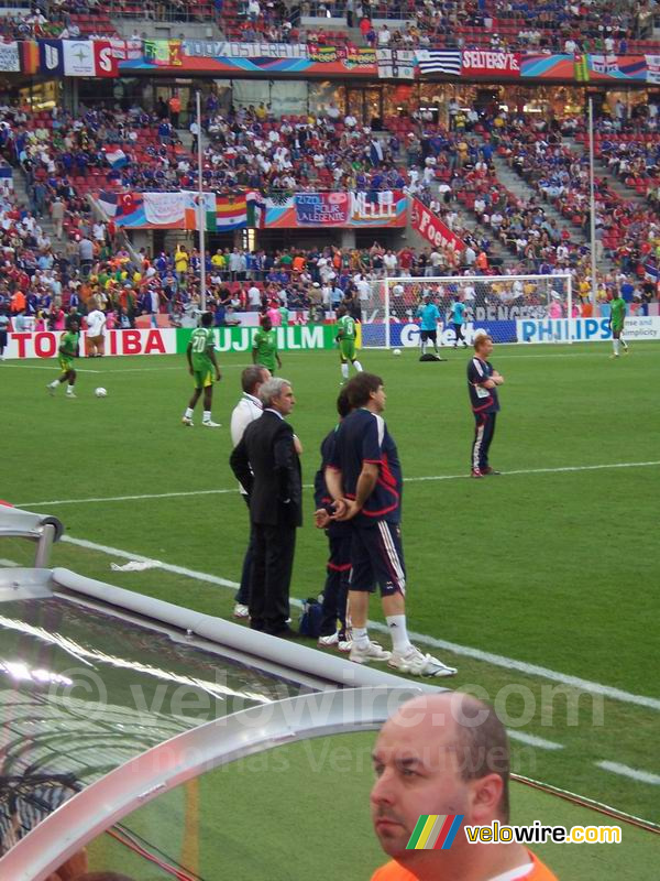 Raymond Domenech, de Franse coach